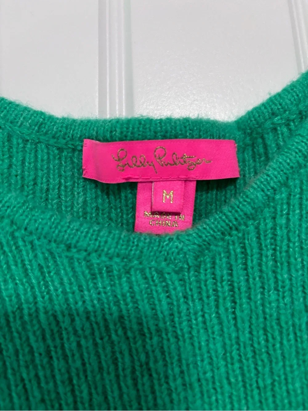 Lilly Pulitzer green sweater set